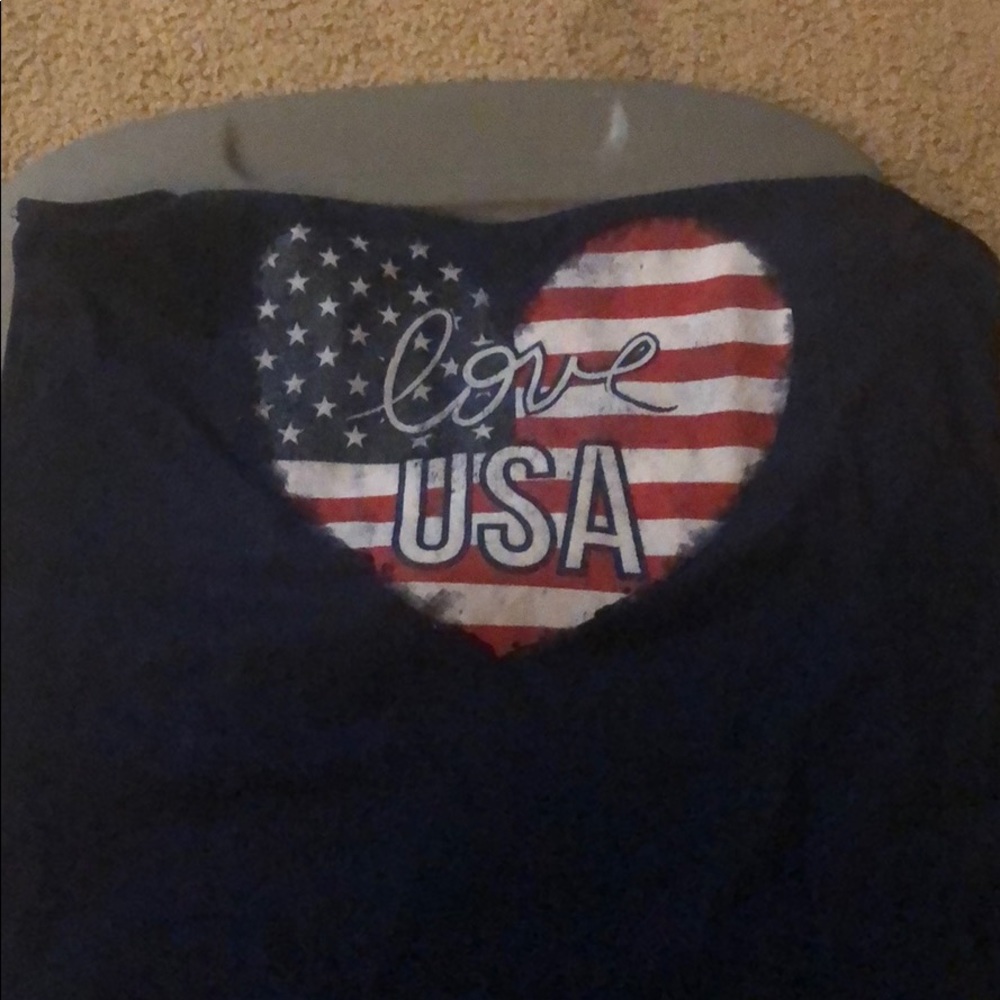 Navy tank top